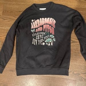 Black Abercrombie sweatshirt